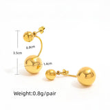 Golden Drop Earrings