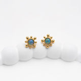 Opal Aura Studs