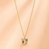 Pixie Bow Gold Plated Necklace