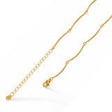 Isabelle Gleam Diamond Gold Plated Necklace