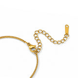 Mosaic Colorful Gold Plated Bracelet