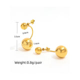 Golden Drop Earrings