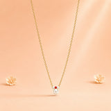 Candy Drops Gold Plated Necklace