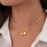 Coral Splash Necklace