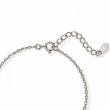 Royal Blue Silver Dainty Bracelet