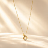 Orielle Luxe Diamond Gold Plated Necklace