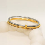 Duo Gleam Glint  Bangle