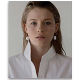 Opaline Drop Hoops