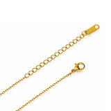 Moonbeam Grace Diamond Gold Plated Necklace