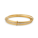Crystal Trio Bangle