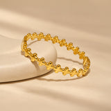 Daisy Diamond Bangle