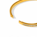 Velvet Halo Diamond Gold Plated Bangle