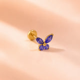 Multi Piercing Gold Plated Studs