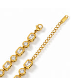 Siena Gold Plated Diamond Bracelet