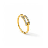 Aurelia Twin Arc Ring