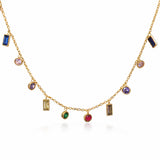 Twilight Colourful Charm Necklace