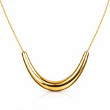 Serene Arc Necklace