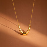 Serene Arc Necklace