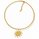 Sunny Gold Plated Necklace