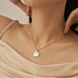 Mosaic Pendant Necklace