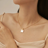 Mosaic Pendant Necklace