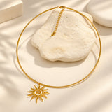 Sunny Gold Plated Necklace