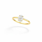 Radiant Solitaire Ring