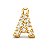 Alphabet Pendant Gold Chain