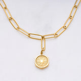Modern Medallion Bracelet