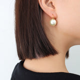 Classic Pearl Drop Earrings