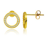 Golden Halo Studs