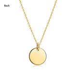 Initial Charm Pendant