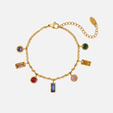 Twilight Colourful Charm Bracelet