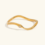 Serpentis Wave Bangle