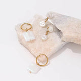 Opaline Drop Hoops