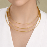 Gilded Waves Necklace