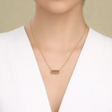 Tranquil River Bow Necklace