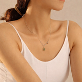 Malachite Pendant Necklace
