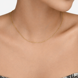 Dappled sunlit thread Necklace