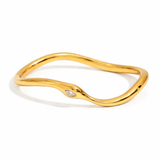 Serpentis Wave Bangle