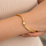 Serpentis Wave Bangle