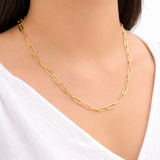 Serena Paperclip Necklace