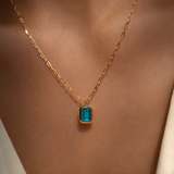 Turquoise Pendant Necklace