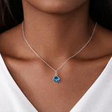 Ocean Glow Pendant Necklace