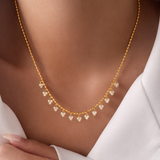 Golden Muse Drop Necklace
