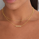 Minimal Layered Necklace