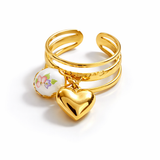 Blossom Heart Ring
