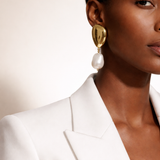 Aurora Baroque Pearl Drop Earrings