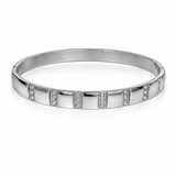Sleek Silver Bracelet