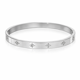 Silver Starburst Bracelet